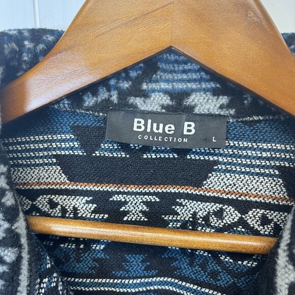 Blue B Collection Womens Jacket Size Large Southwest Cowgirl Aztec Outdoor - Picture 2 of 7